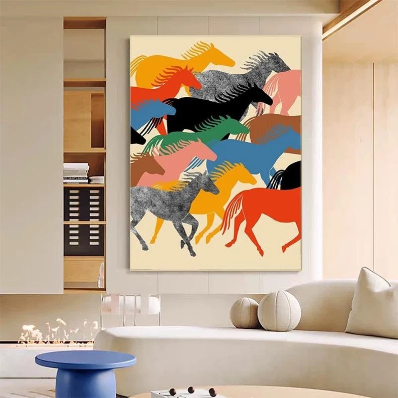 Horse Oil Painting #ABSY529