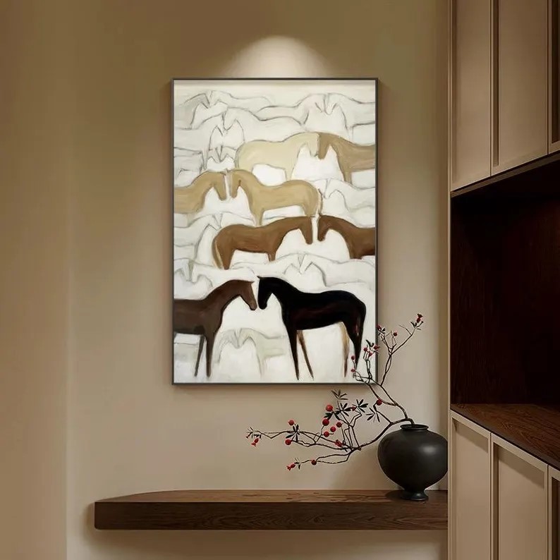 Horse Oil Painting #ABSY530