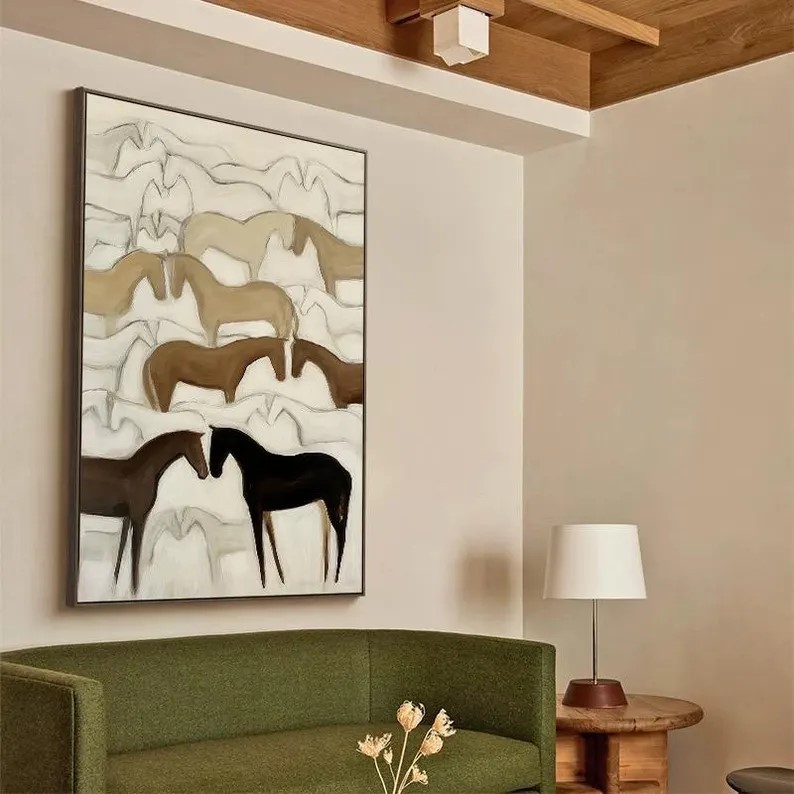 Horse Oil Painting #ABSY530
