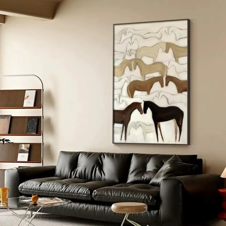 Horse Oil Painting #ABSY530