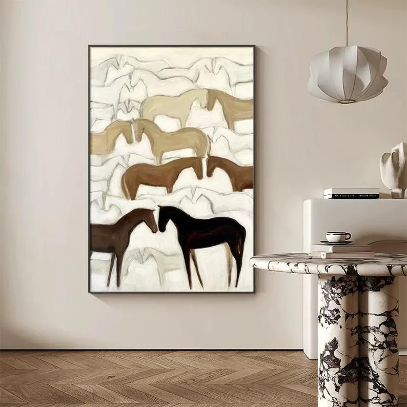 Horse Oil Painting #ABSY530