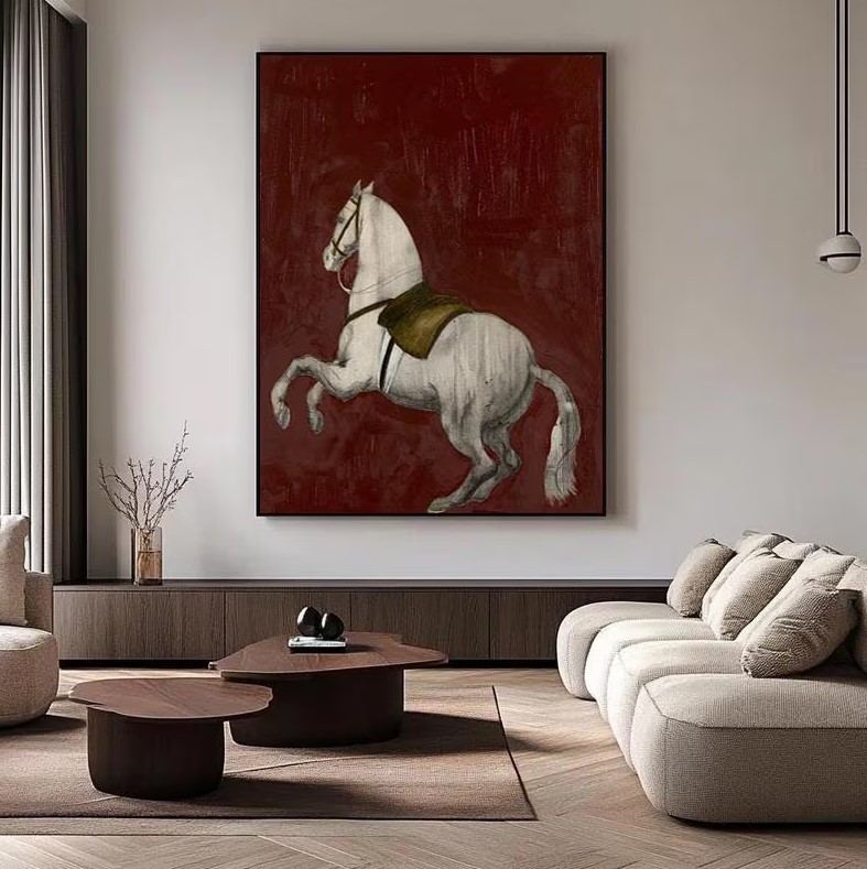 Horse Oil Painting #ABSY532