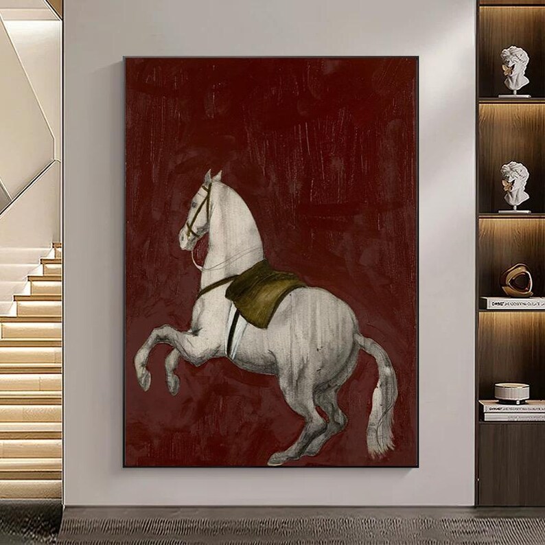 Horse Oil Painting #ABSY532