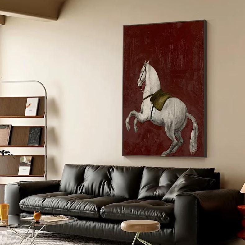 Horse Oil Painting #ABSY532