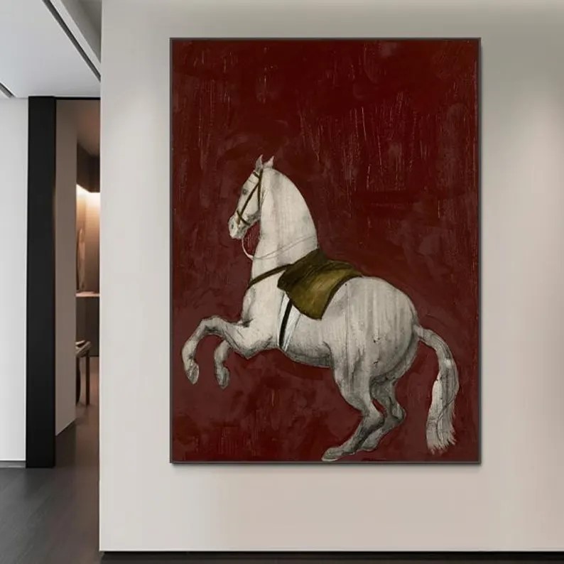 Horse Oil Painting #ABSY532