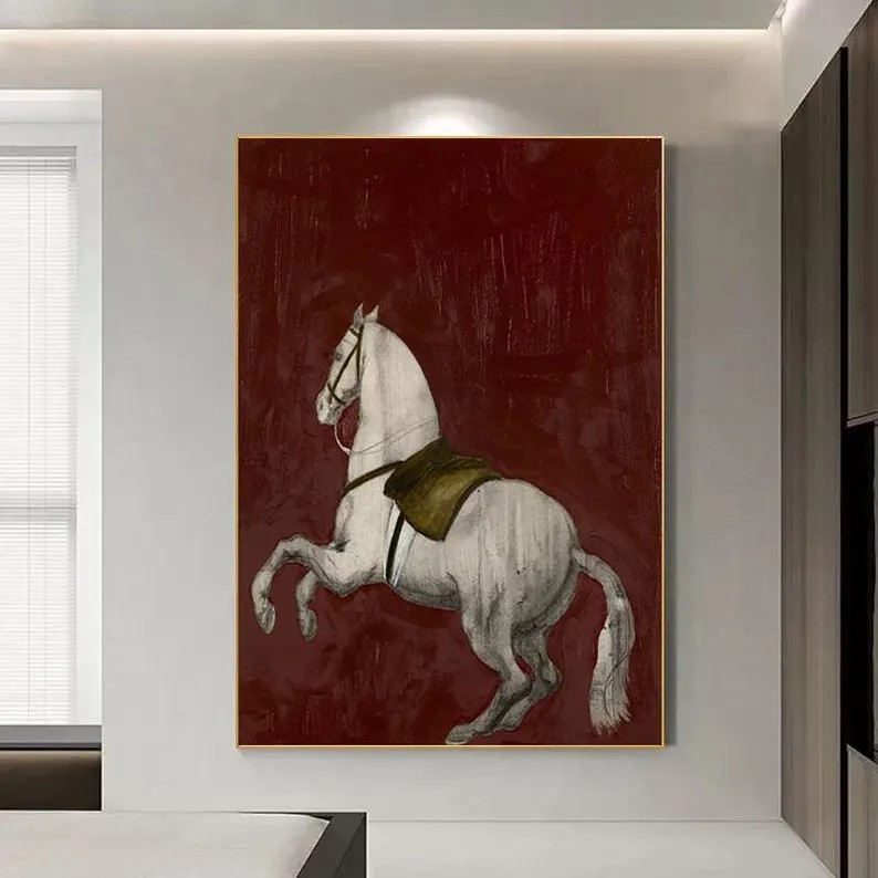 Horse Oil Painting #ABSY532