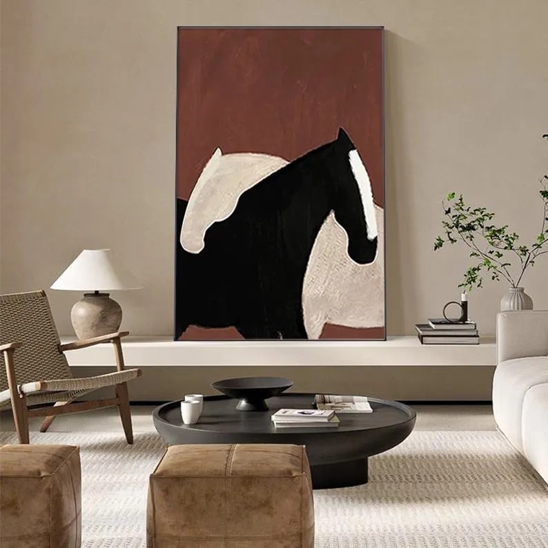 Abstract Horse Painting #ABSY533