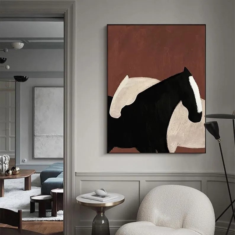 Abstract Horse Painting #ABSY533