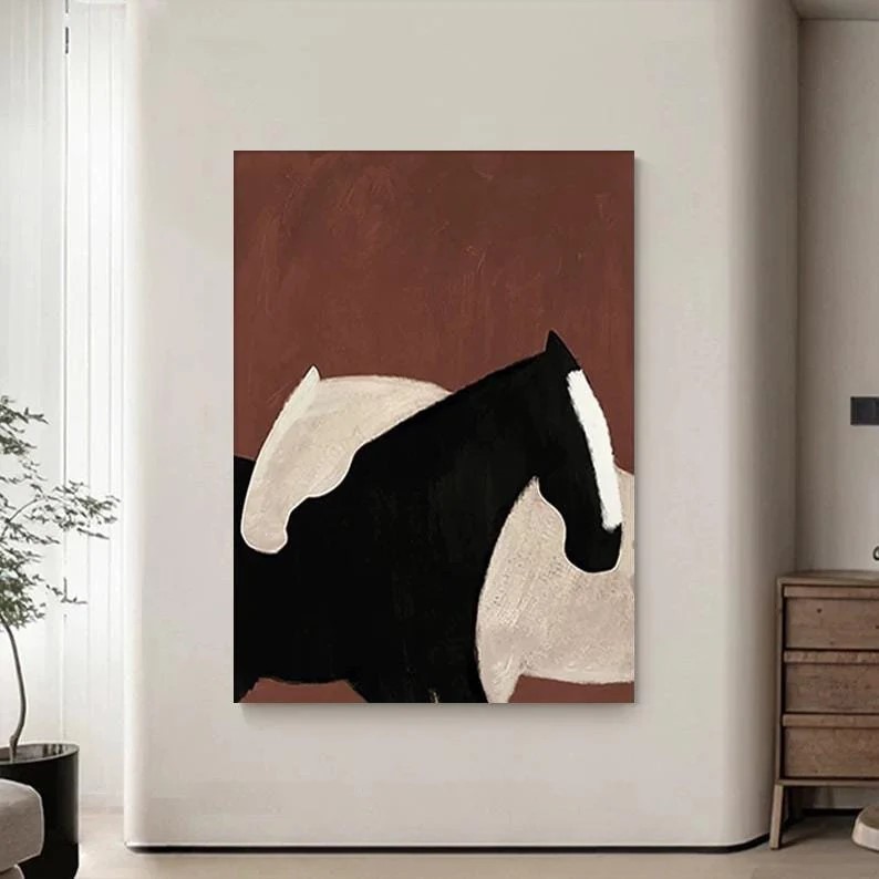Abstract Horse Painting #ABSY533