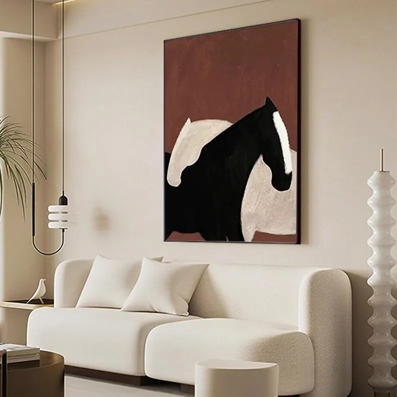 Abstract Horse Painting #ABSY533