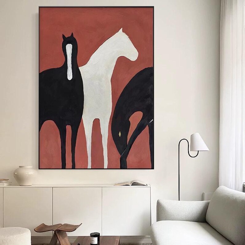 Horse Oil Painting #ABSY534