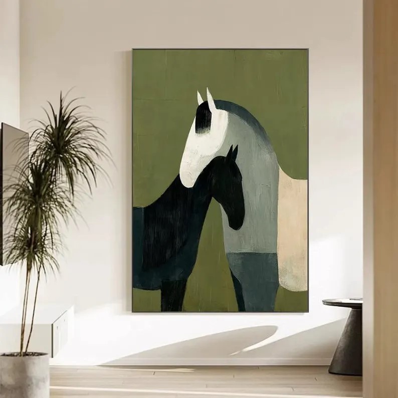Horse Oil Painting #ABSY535