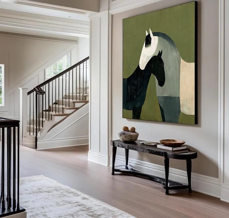 Horse Oil Painting #ABSY535