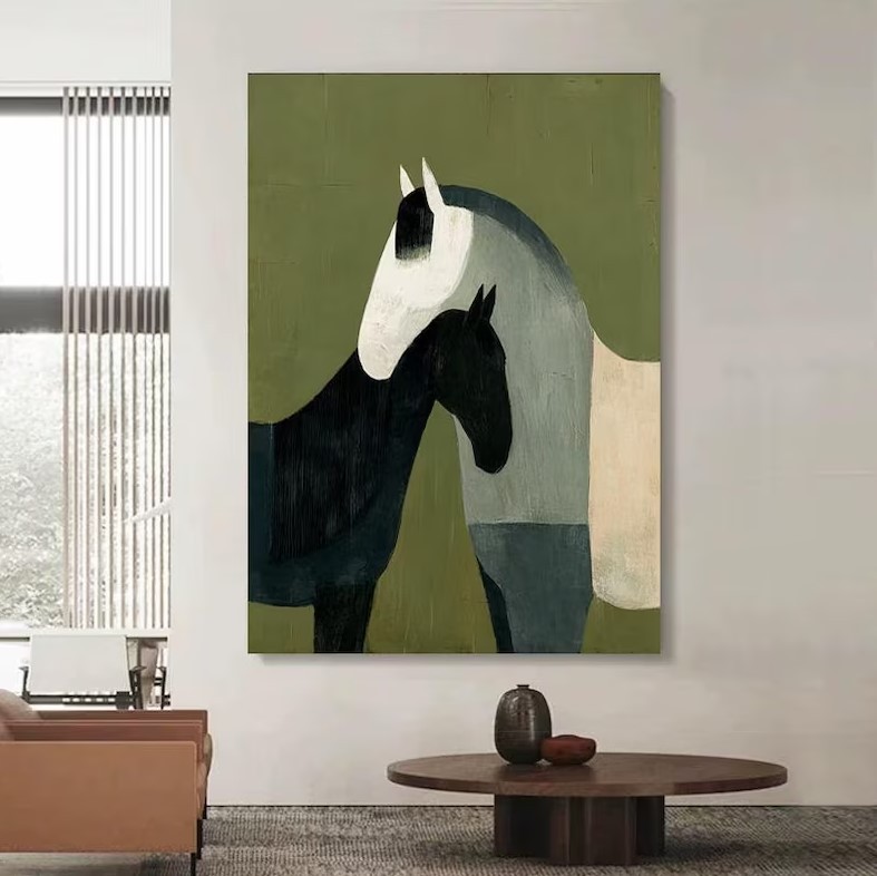 Horse Oil Painting #ABSY535