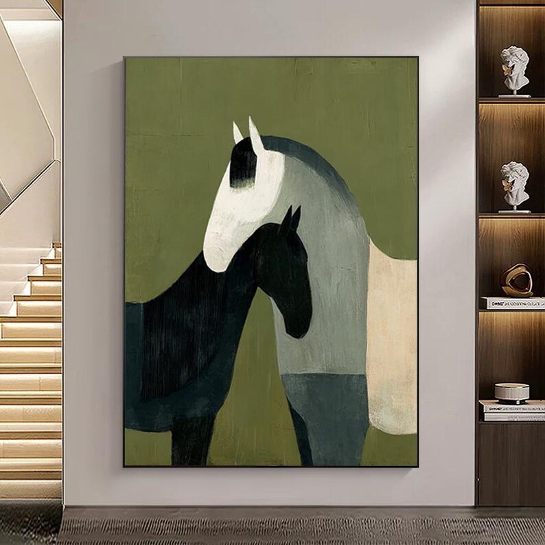 Horse Oil Painting #ABSY535