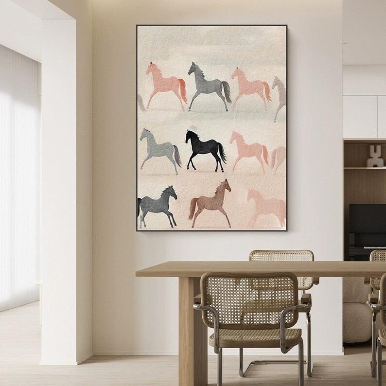 Horse Oil Painting #ABSY538
