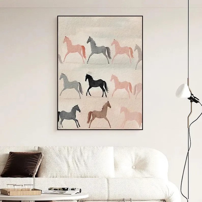 Horse Oil Painting #ABSY538