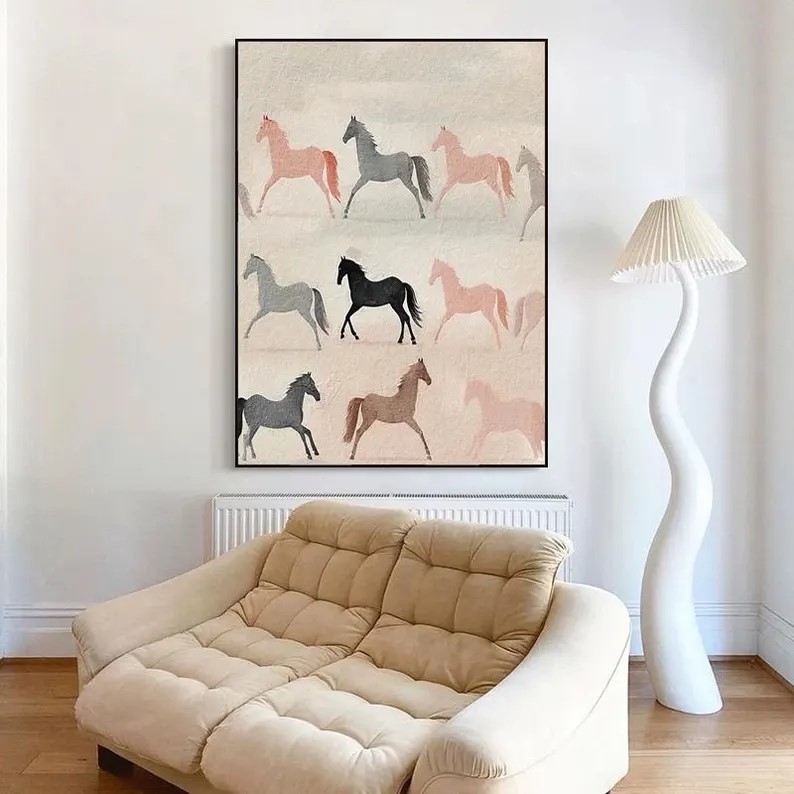 Horse Oil Painting #ABSY538