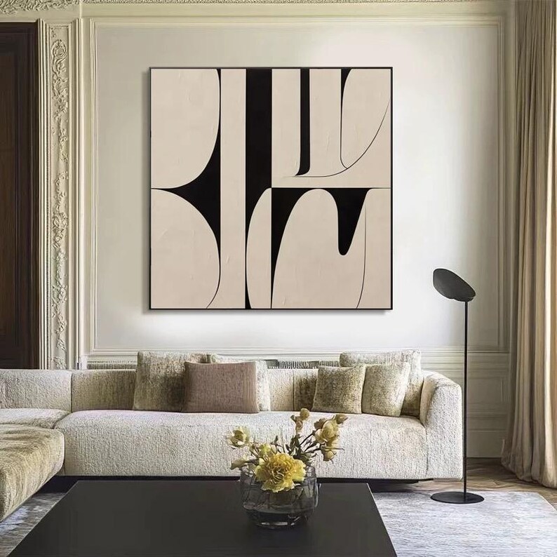 Neutral Abstract Painting #ABSY385