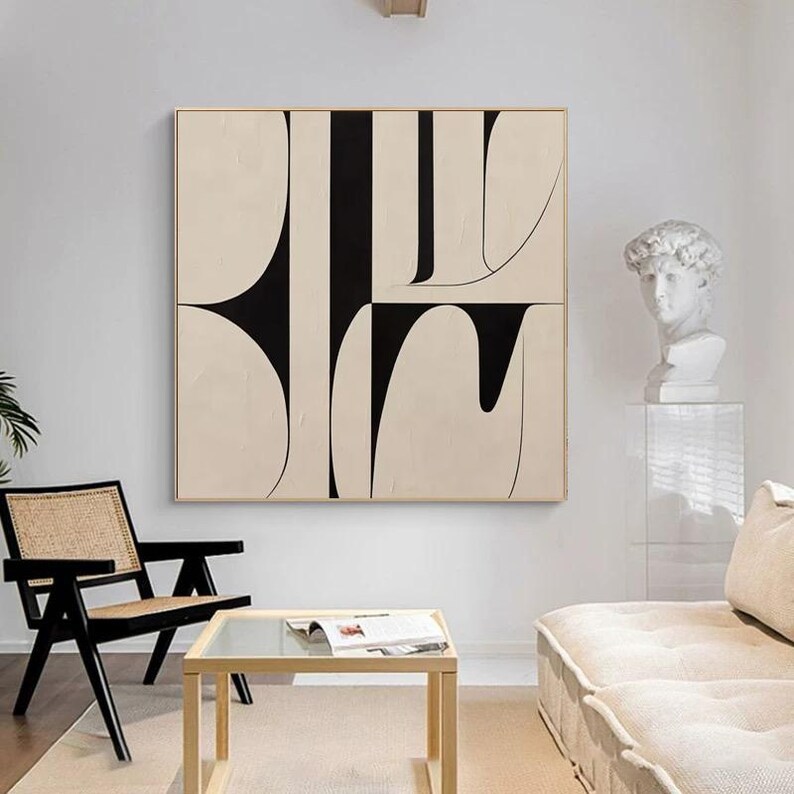 Neutral Abstract Painting #ABSY385