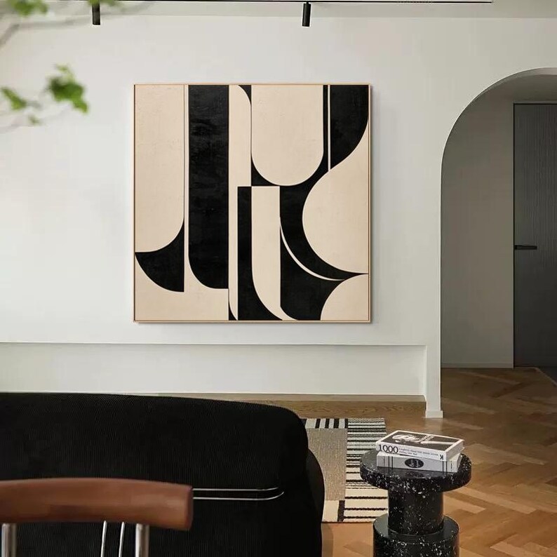 Beige Abstract Painting #ABSY386