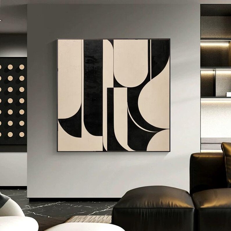 Beige Abstract Painting #ABSY386