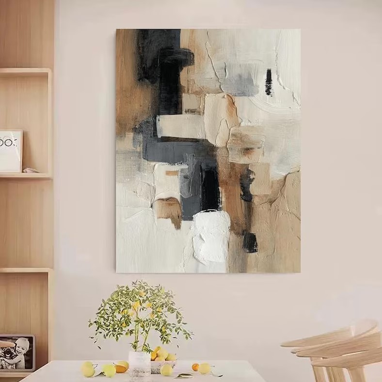 Neutral Oil Painting #ABSY389