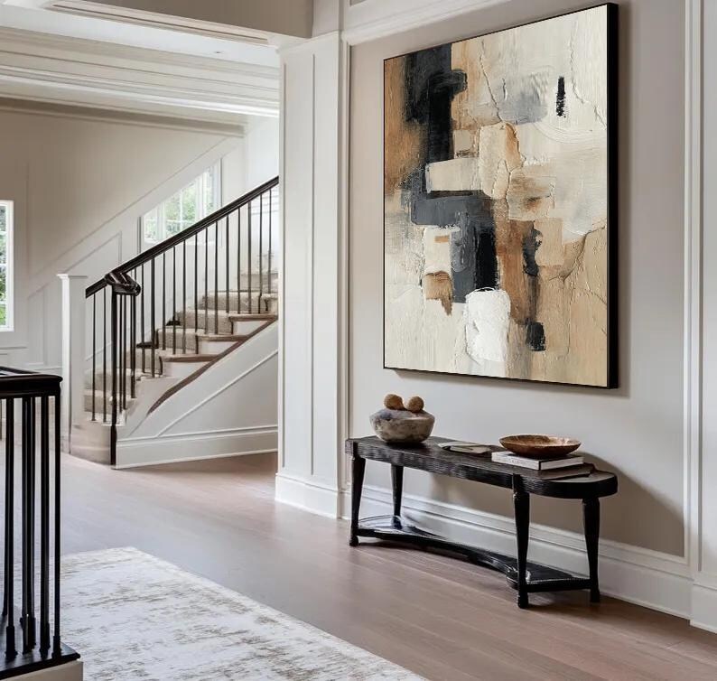 Neutral Oil Painting #ABSY389