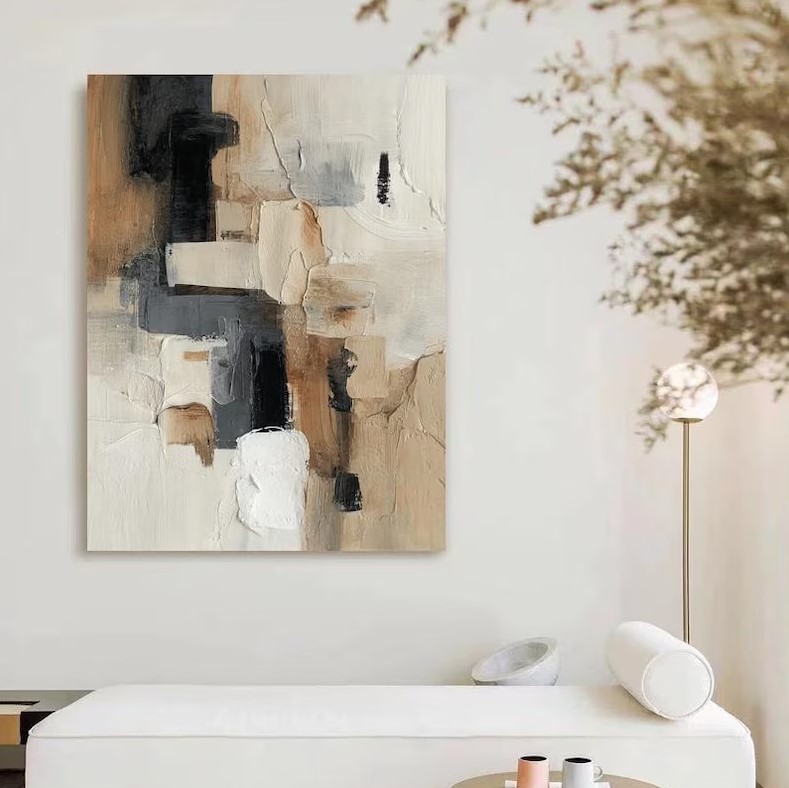Neutral Oil Painting #ABSY389