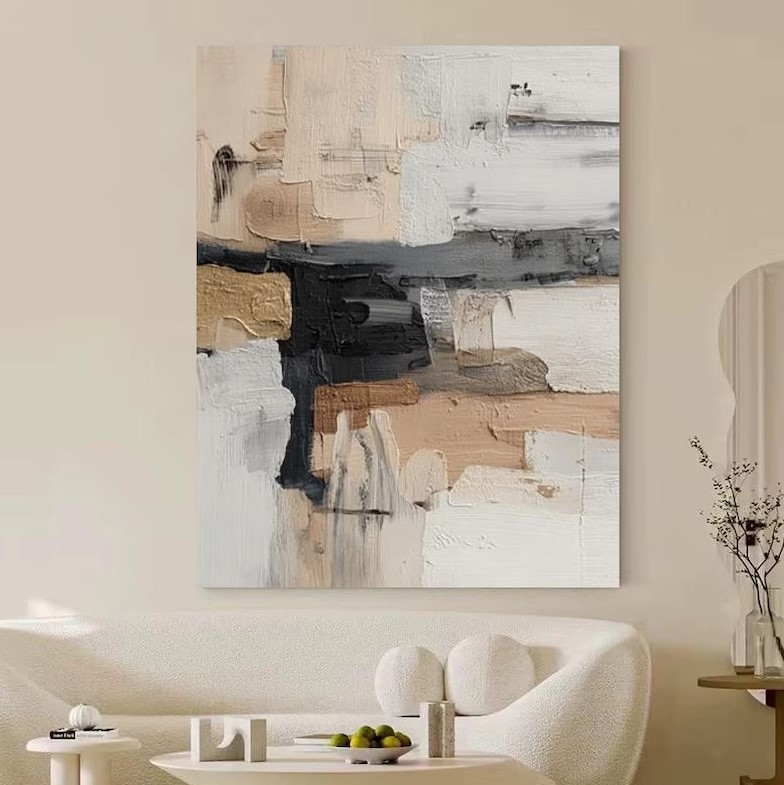 Large Abstract Painting #ABSY391