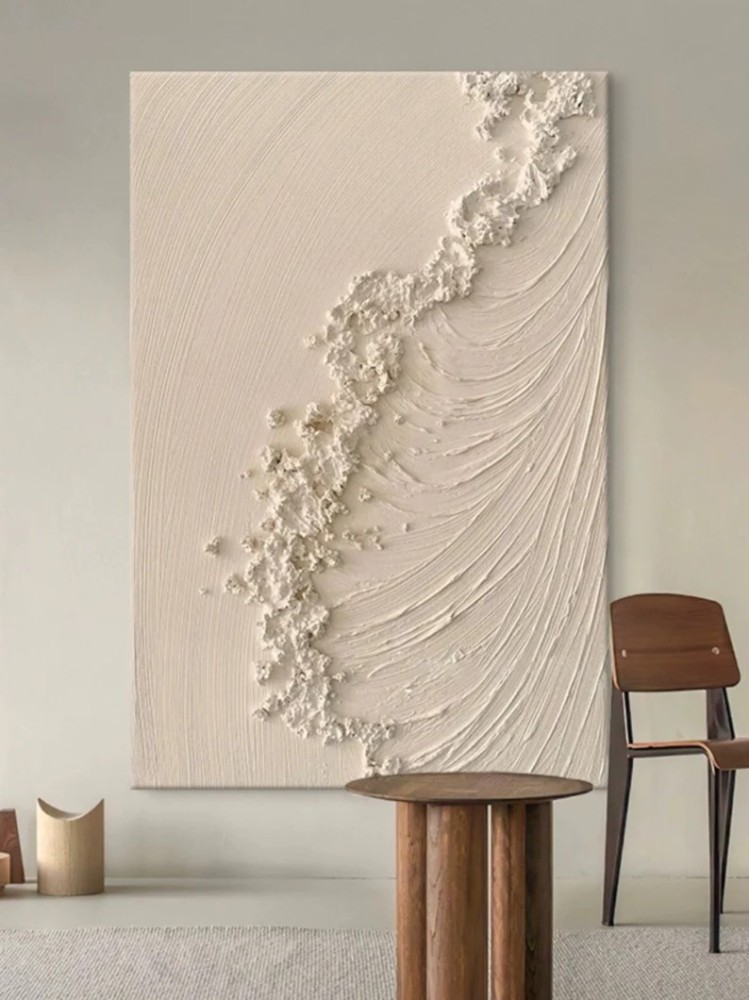 Beige Textured Painting #ABSY392