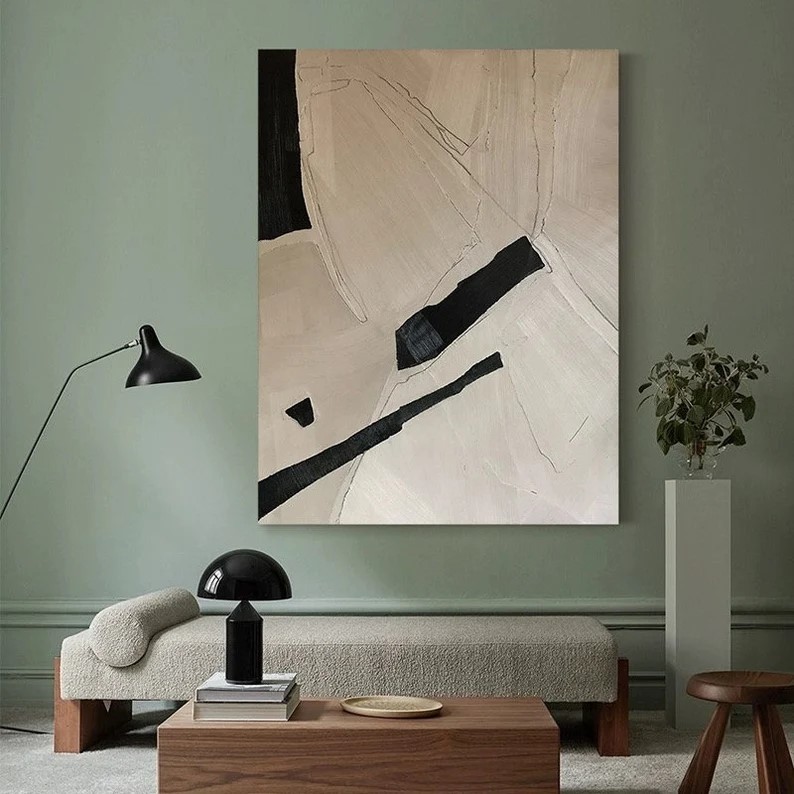 Minimalist Textured Painting #ABSY412