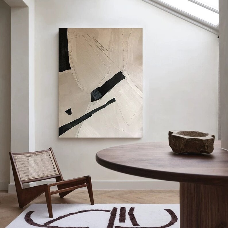 Minimalist Textured Painting #ABSY412