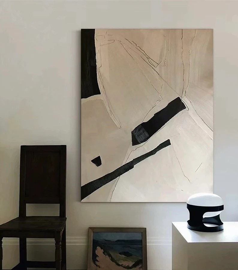 Minimalist Textured Painting #ABSY412