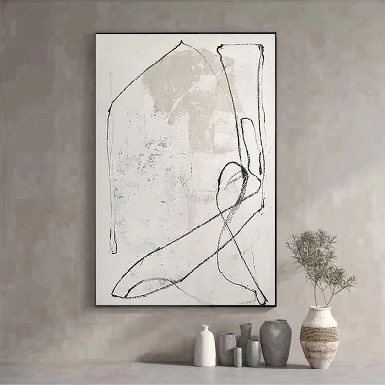 Wabi-Sabi Minimalist Painting #ABSY419