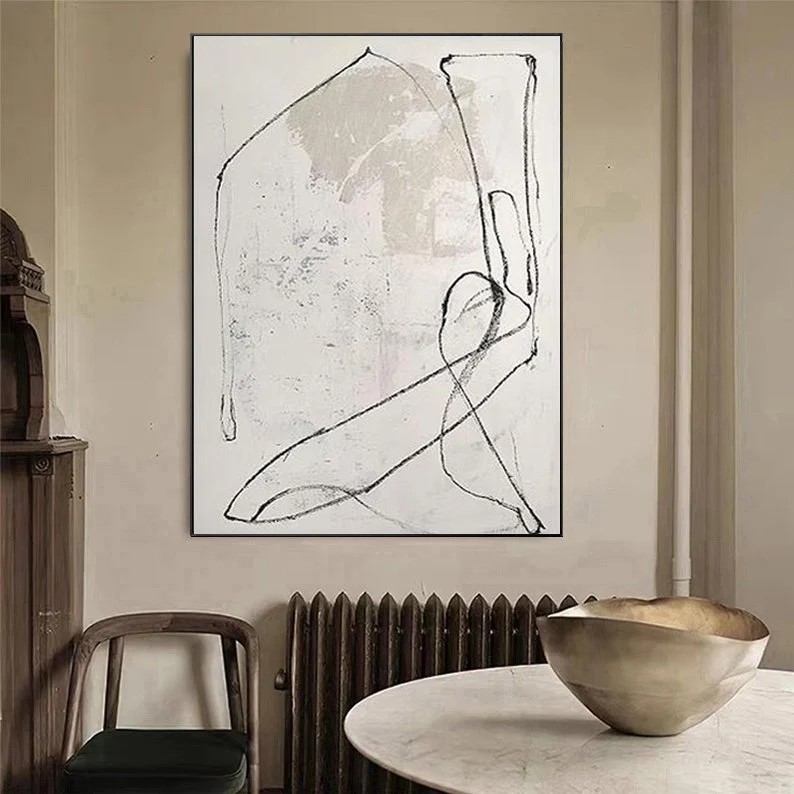 Wabi-Sabi Minimalist Painting #ABSY419