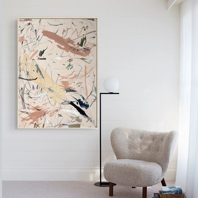 Large Abstract Painting #ABSY440