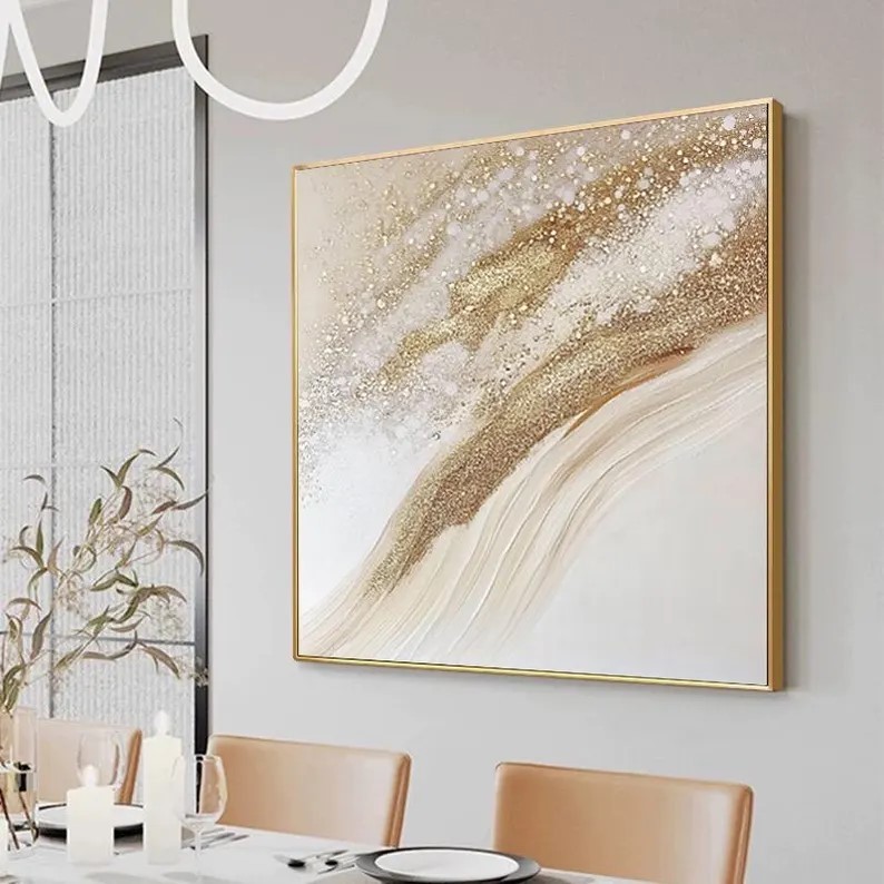 Gold Textured Painting #ABSY458