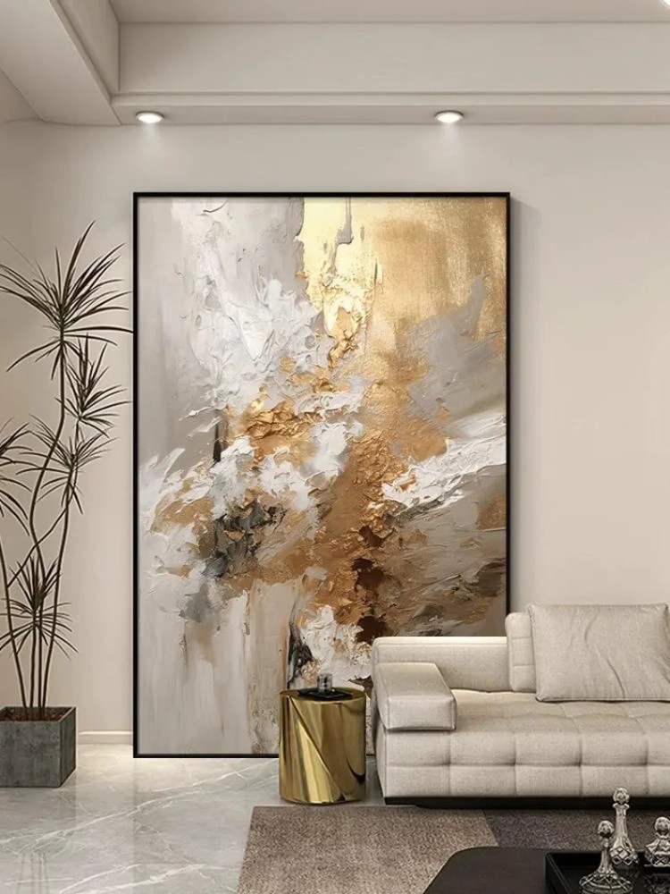 Gold Abstract Painting #ABSY467
