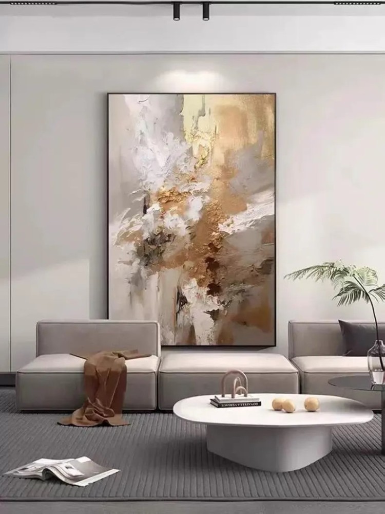 Gold Abstract Painting #ABSY467