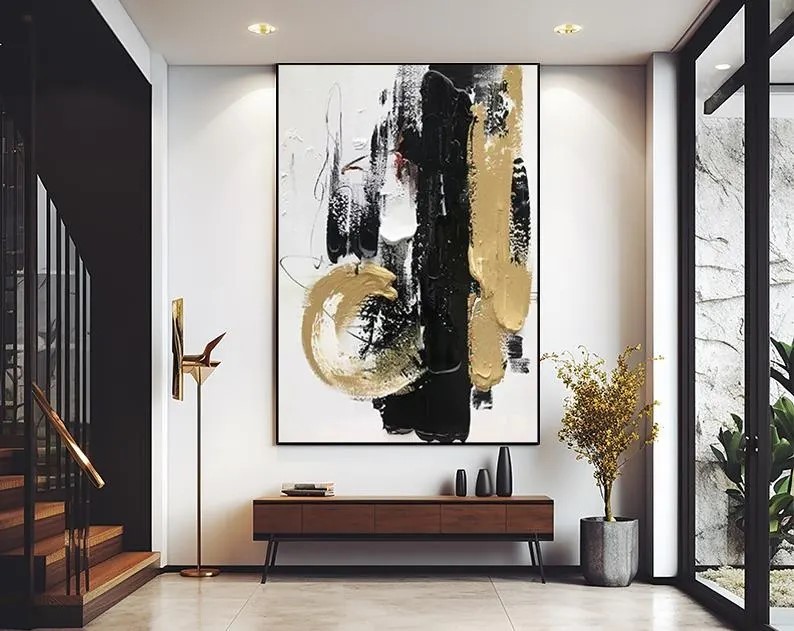Gold Canvas Wall Art #ABSY468