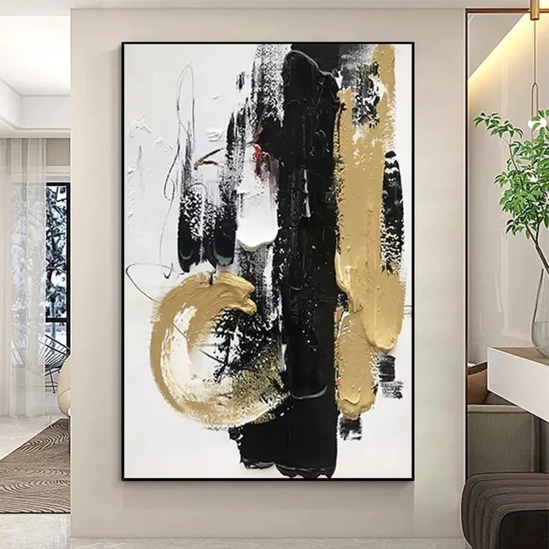 Gold Canvas Wall Art #ABSY468