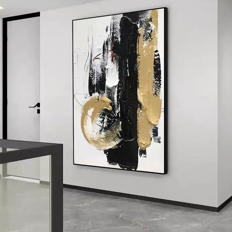 Gold Canvas Wall Art #ABSY468