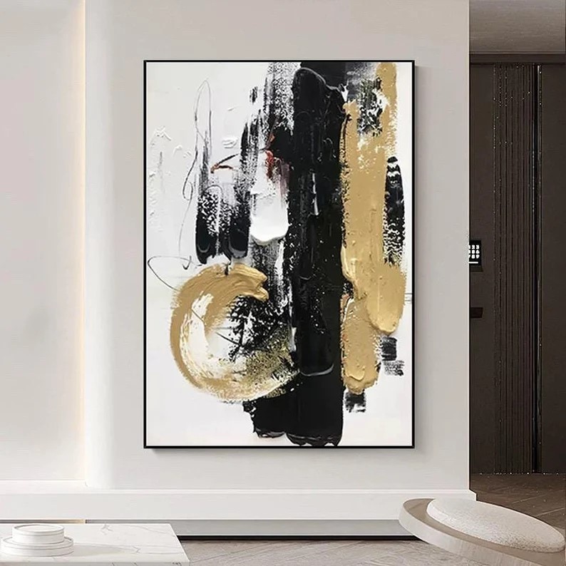 Gold Canvas Wall Art #ABSY468