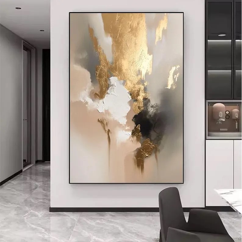 Gold Texture Painting #ABSY479