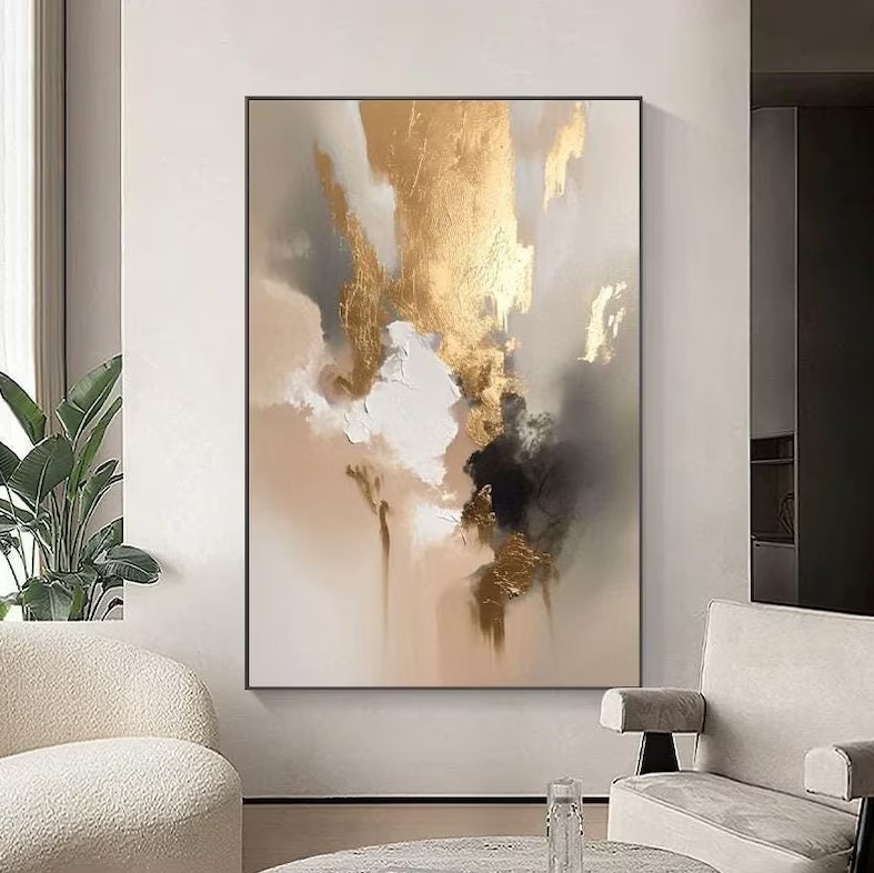 Gold Texture Painting #ABSY479