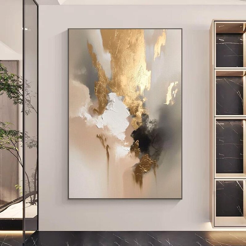 Gold Texture Painting #ABSY479