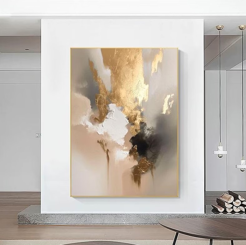 Gold Texture Painting #ABSY479