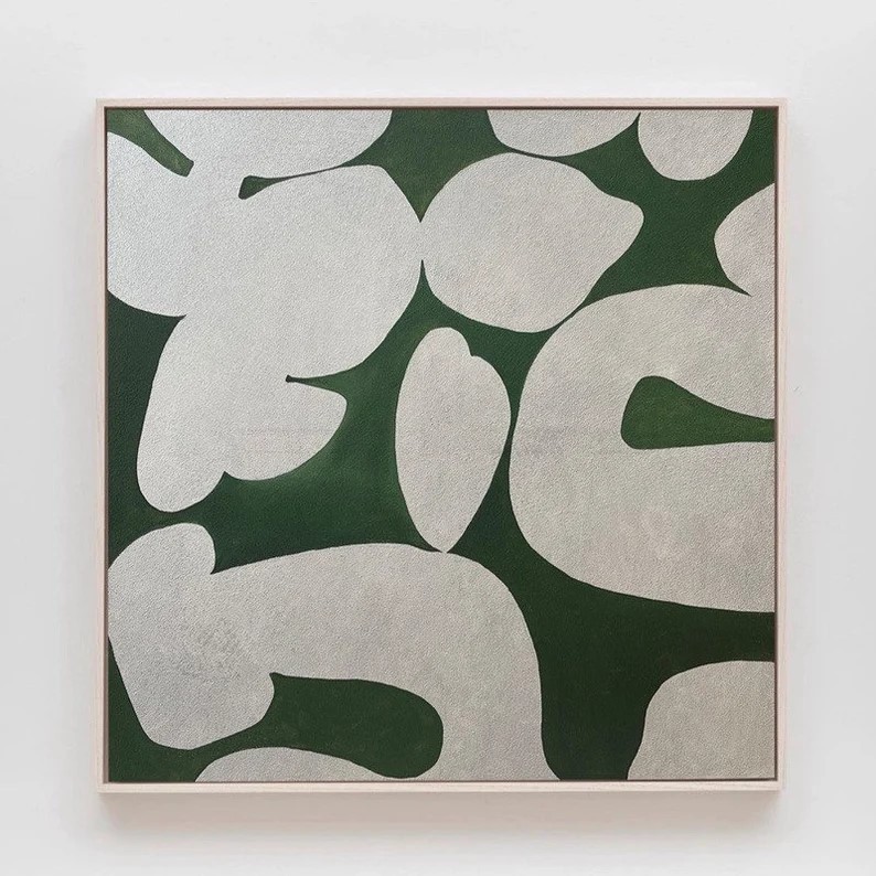 Green Abstract Painting #ABSY483