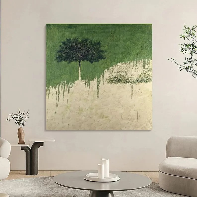 Abstract Tree Oil Painting #ABSY491